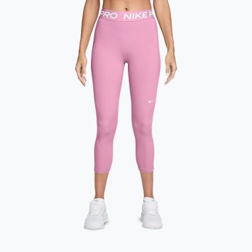 Dámské legíny Nike Pro pink rise/white