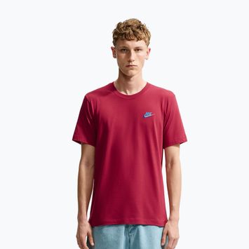 Pánské tričko na lezení Nike Sportswear Club tough red/football blue