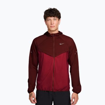 Pánská běžecká bunda Nike Stride mystic dates/tough red