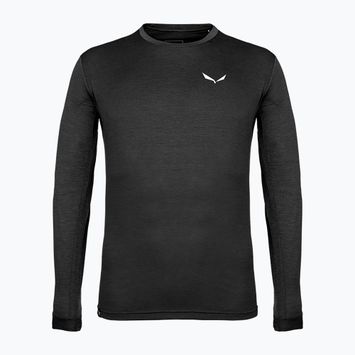 Pánské trekové tričko Salewa Puez Melange Dry black out melange