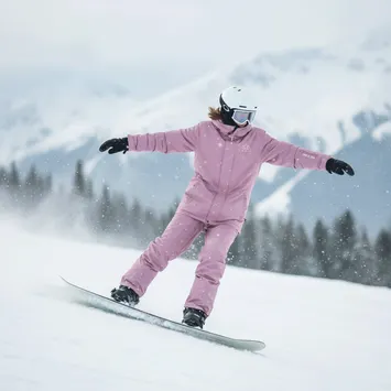 Dětské lyžařské kalhoty KADVA Skiro Pants růžové