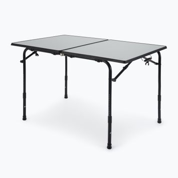 Skládací turistický stůl KADVA CAMPtable velký pro 4-6 osob šedý