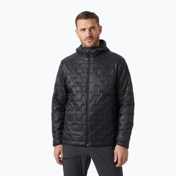 Pánská hybridní bunda Helly Hansen Lifaloft Hooded Insulator black matte