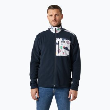 Pánská mikina Helly Hansen Daybreaker Block navy cortina aop
