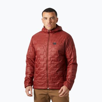Pánská hybridní bunda Helly Hansen Lifaloft Hooded Insulator mars red