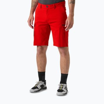Pánské jachtařské šortky Helly Hansen QD Cargo 11" red