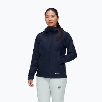 Dámská bunda do deště Mammut Treeline Light HS Hooded Marine