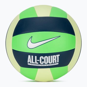 Volejbalový míč Nike All Court Volleyball green strike/blue force/white velikost 5