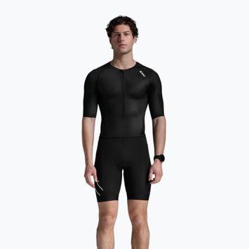 Pánská tritlonová kombinéza 2XU Core Sleeved black/white