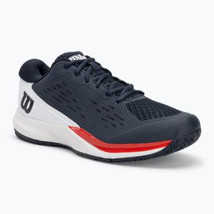 Pánské tenisové boty  Wilson Rush Pro Ace navy blazer/ white/ wilson red