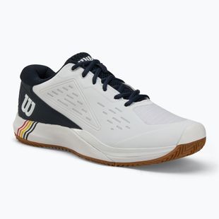 Pánské tenisové boty Wilson Rush Pro Ace Clay RG white/ navy blazer/ gum