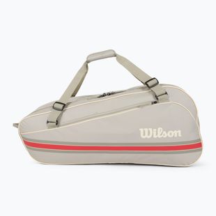 Tenisová taška Wilson Team 6PK oatmilk