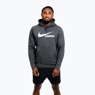 Pánská mikina Nike Strength Hoodie charcoal/white