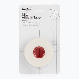Elastický kohezivní obvaz Nike Strenght Athletic Tape bílý/šedý