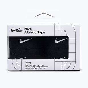 Elastický kohezivní obvaz Nike Strenght Athletic Tape 4 ks. černá/bílá