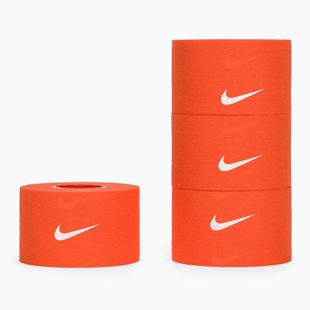 Elastický kohezivní obvaz Nike Strenght Athletic Tape 4 ks. oranžová/bílá