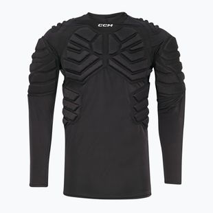 Pánský hokejový dres CCM Ribano SR s dlouhým rukávem a chrániči černý
