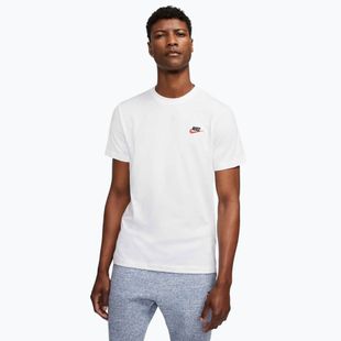 Pánské tričko Nike Sportswear Club white/black/university red