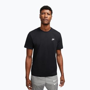 Pánské tričko Nike Sportswear Club black/white/dark grey