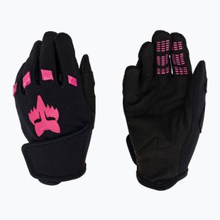 Dětské cyklistické rukavice Fox Racing Dirtpaw Jr black/pink