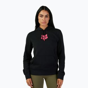 Dámská cyklistická mikina Fox Racing Head black/pink
