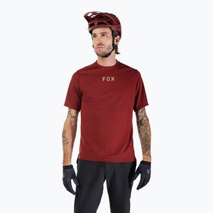 Pánský cyklistický dres Fox Racing Ranger Wordmark rust brown