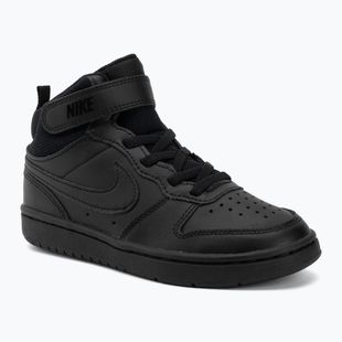 Dětské boty do vody Nike Court Borough Mid 2 black/black/black