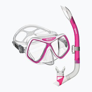 Sada na šnorchlování Mares Ridley pink/white/clear