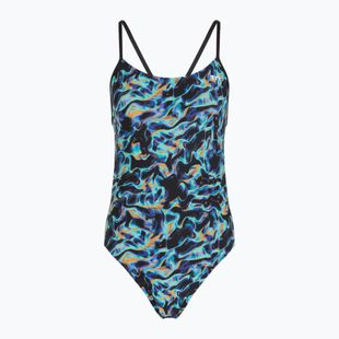 Dámské jednodílné plavky TYR Durafast Elite Energy Cutoutfit blue