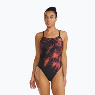 Dámské jednodílné plavky Tyr Durafast Elite Cycloid Diamondfit red