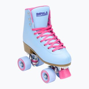 Dámské kolečkové brusle IMPALA Quad Skate blue raspberry