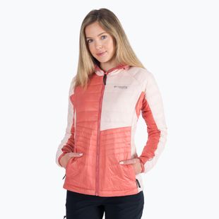 Dámská péřová bunda Columbia Platinum Peak Hooded oranžová 2008341