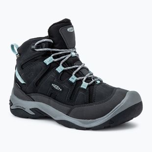 Dámské turistické boty KEEN Circadia Mid Polar black/cloud blue