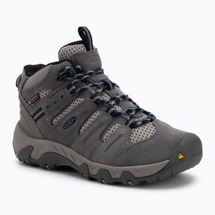 Dámské trekingové boty KEEN Headout Mid Waterproof steel grey/blue heaven