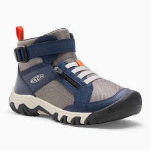 Juniorské turistické boty KEEN Targhee Boundless naval academy/steel grey 