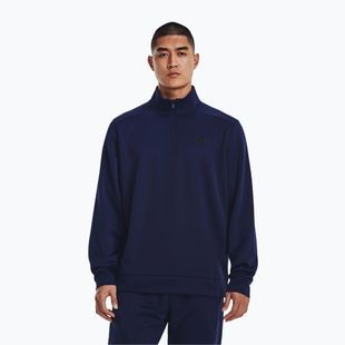 Pánská mikina Under Armour Armour Fleece 1/4 Zip midnight navy/black