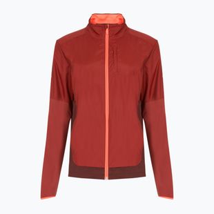 Pánská běžecká bunda Brooks Fusion Hybrid copper/run raisin