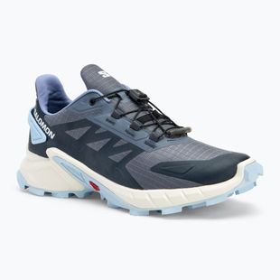 Dámské běžecké boty Salomon Supercross 4 grisaille/white/cashmere blue