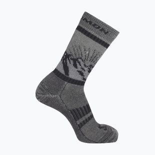 Ponožky Salomon Retro Wool black/asphalt