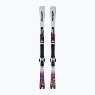 Sjezdové lyže Salomon E Addikt Pro 66 + vázání MI12 GW whitet/race blue/rhodamine