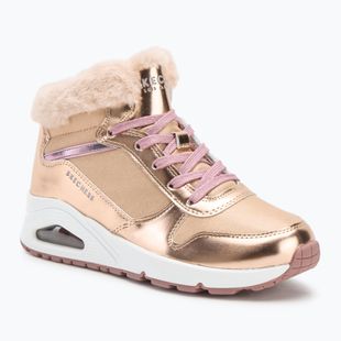 Dětské boty SKECHERS Uno Cozy On Air rose gold