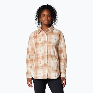 Dámská košile Columbia Benton Springs camel brown omblur