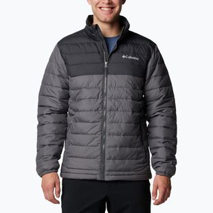 Pánská bunda  Columbia Powder Lite II city grey/ shark