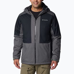 Pánská zateplená bunda Columbia Point Park II Insulated city grey/black