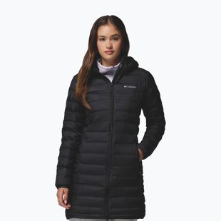 Dámský péřový kabát Columbia Lake 22 II Down Long Hooded black