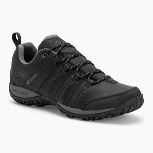 Pánské turistické boty Columbia Woodburn II Waterproof black/caramel