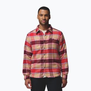 Pánská košile Columbia Windward II rich wine trapper windowpane