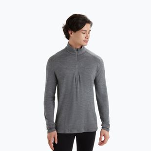 Pánská termo mikina icebreaker 260 Tech LS Half Zip gritstone heather