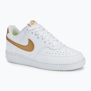 Dámské boty Nike Court Vision Low Next Nature white/metallic gold