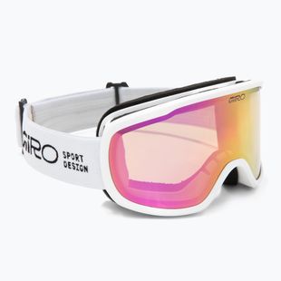 Lyžařské brýle Giro Cruz white stacked/amber pink